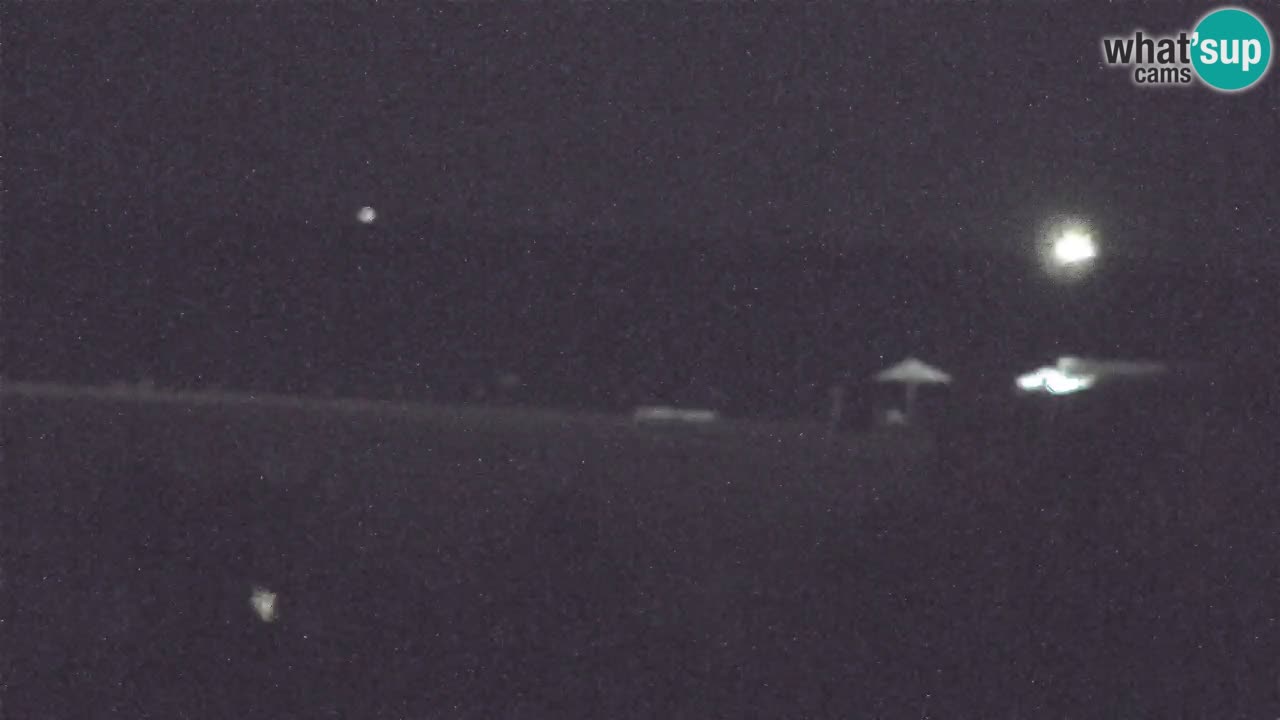 Webcam Chia – Vue en direct de la plage Su Giudeu
