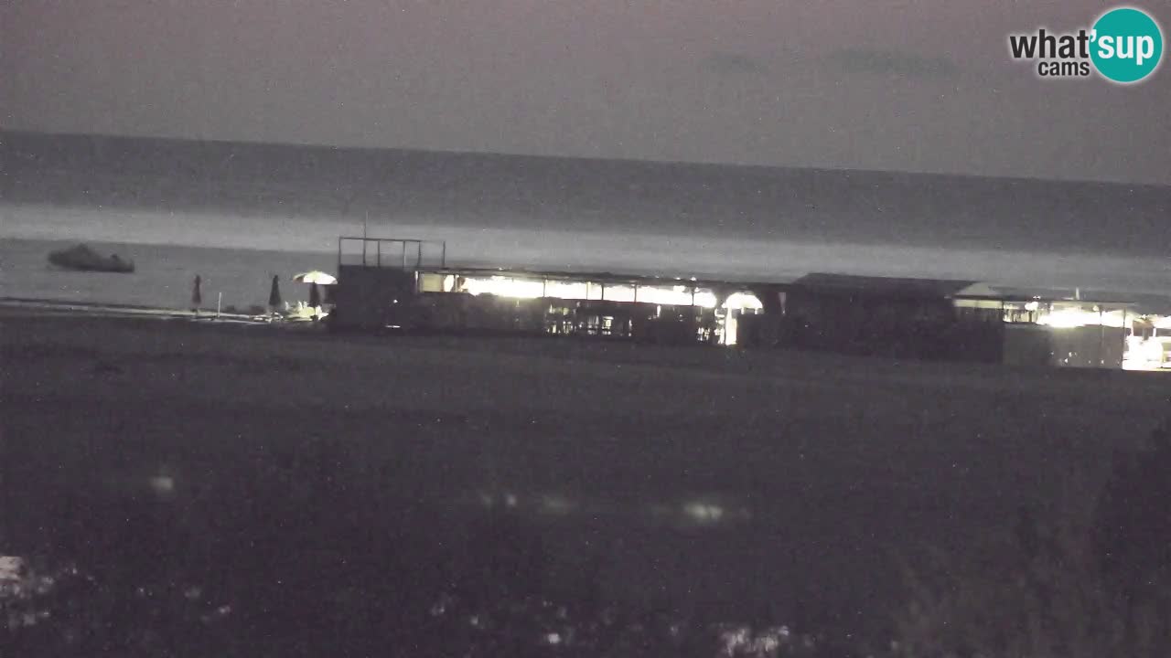Webcam Chia – Vista en directo de la playa Su Giudeu