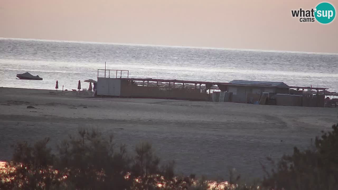 Webcam Chia – Live View of Su Giudeu Beach