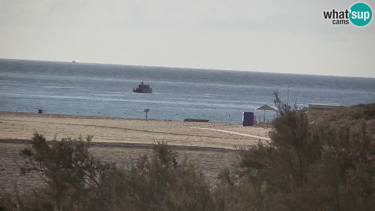 Webcam Chia – Vista en directo de la playa Su Giudeu