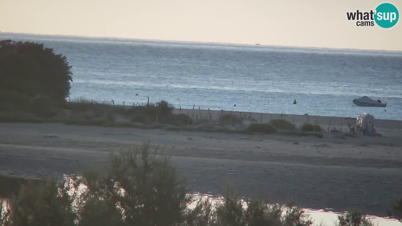 Webcam Chia – Spiaggia Su Giudeu in diretta