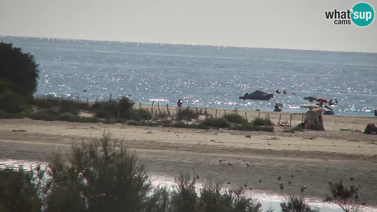 Webcam Chia – Live View of Su Giudeu Beach