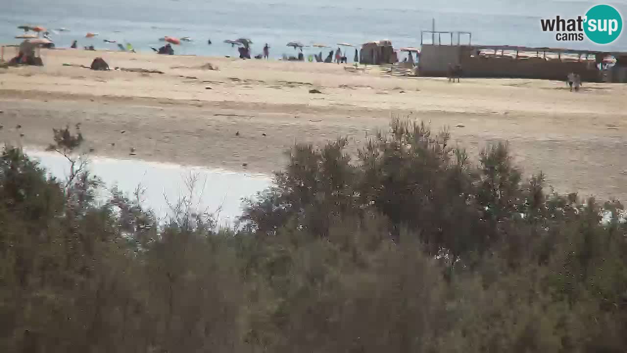 Webcam Chia – Vista en directo de la playa Su Giudeu