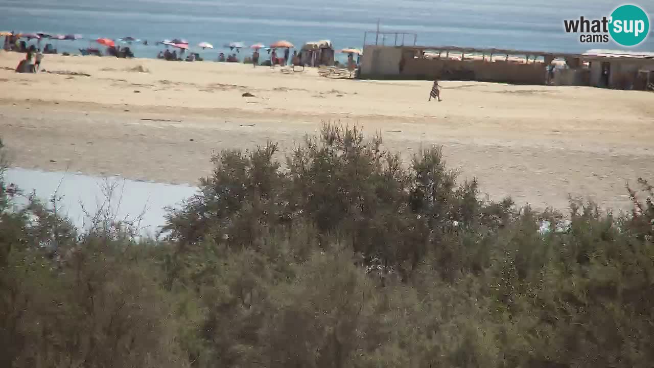 Web kamera Chia – Pogled uživo na plažu Su Giudeu
