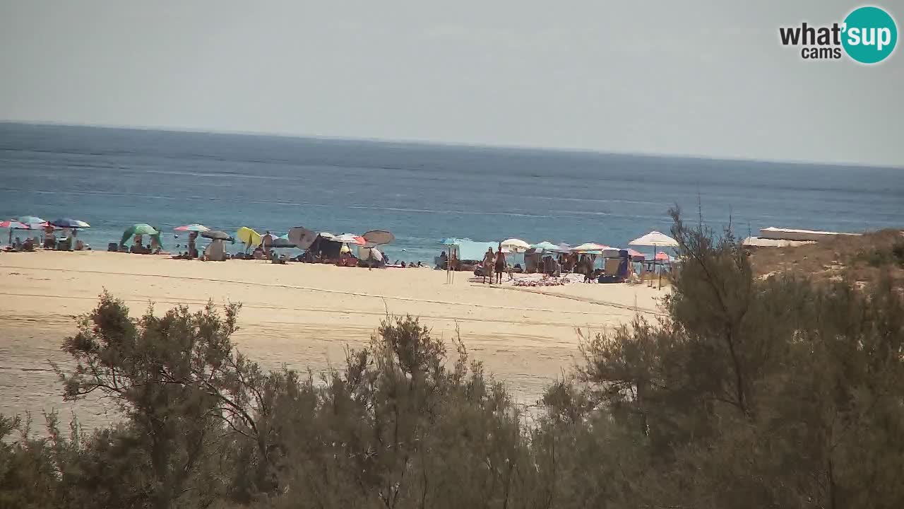 Web kamera Chia – Pogled uživo na plažu Su Giudeu
