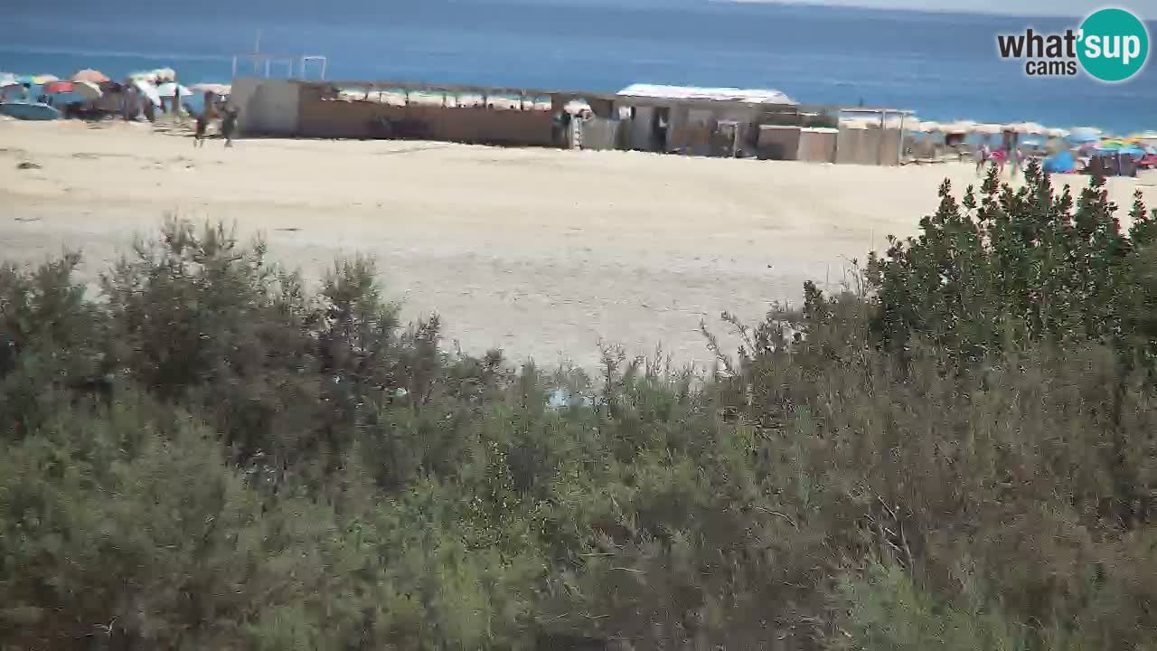 Webcam Chia – Live View of Su Giudeu Beach