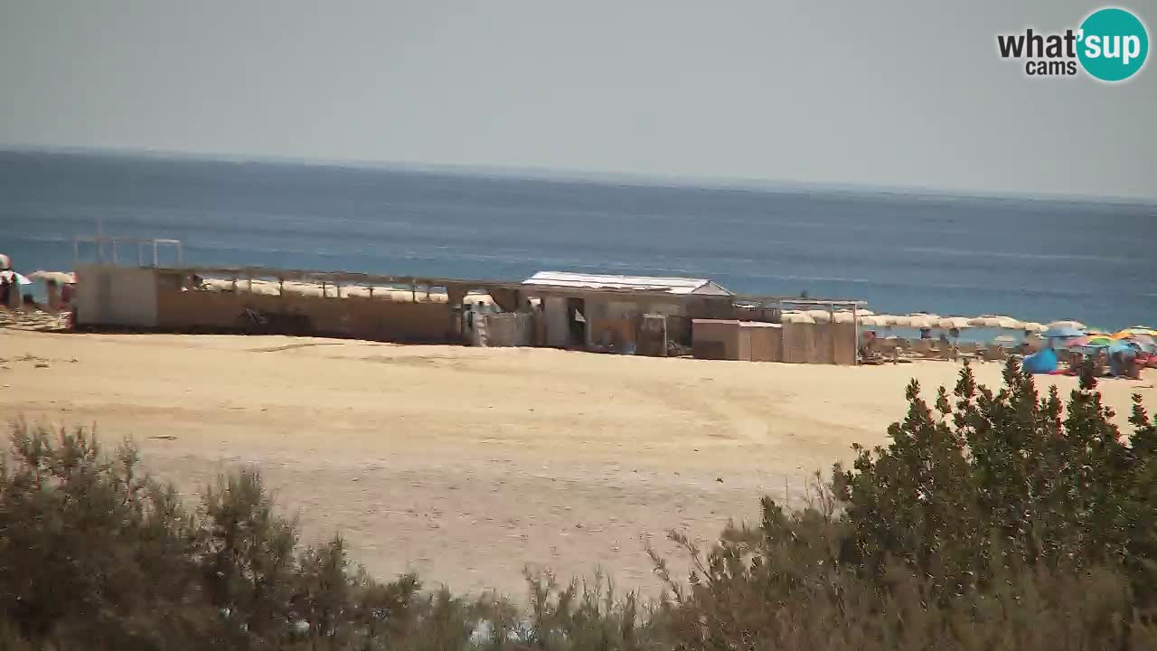 Webcam Chia – Liveblick auf den Strand Su Giudeu