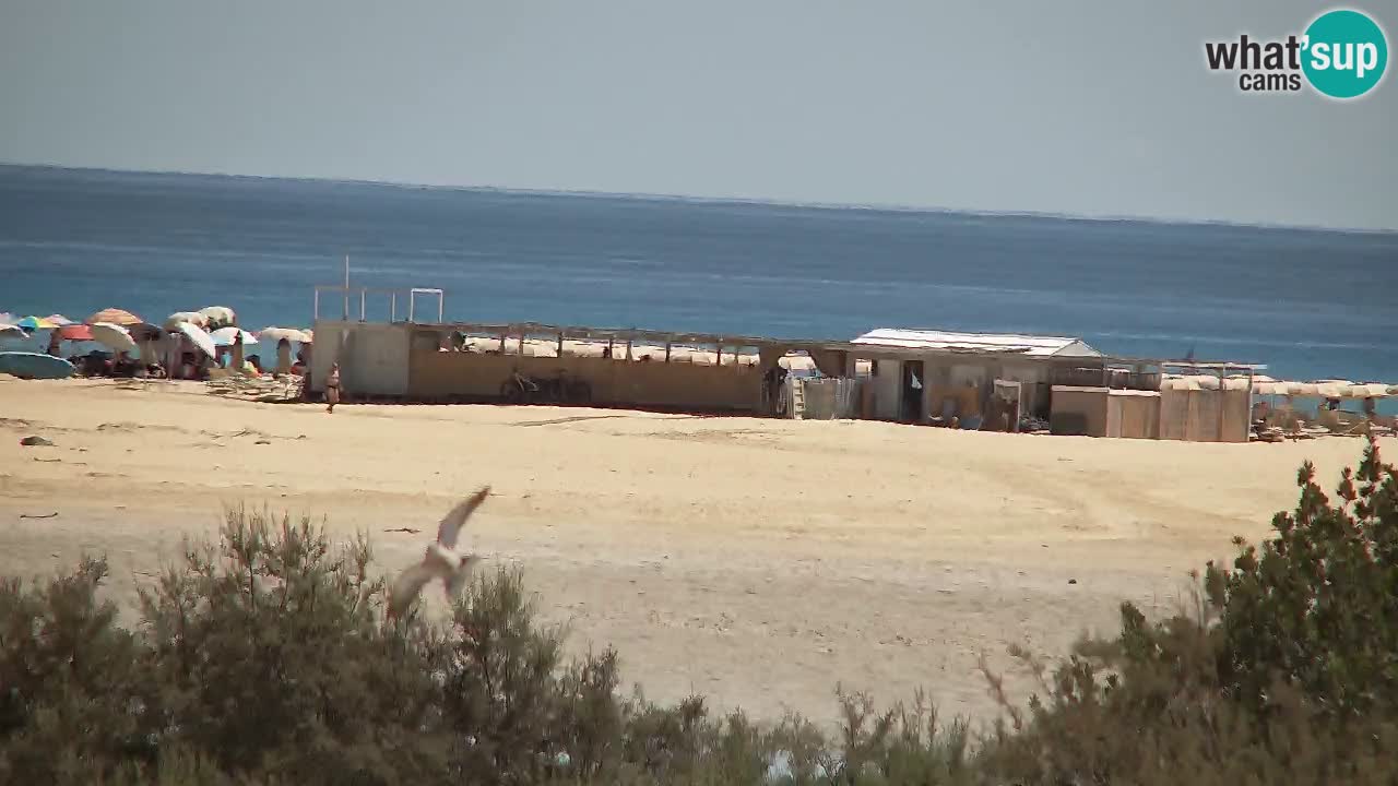 Webcam Chia – Spiaggia Su Giudeu in diretta