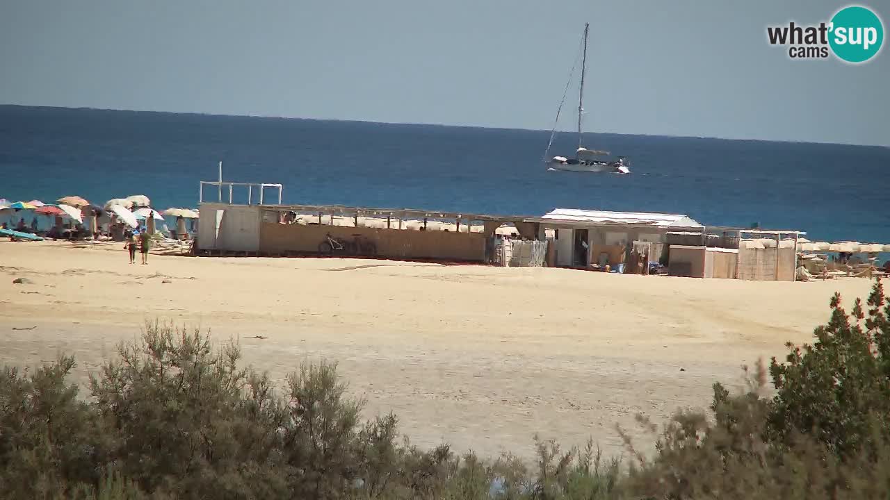 Webcam Chia – Liveblick auf den Strand Su Giudeu