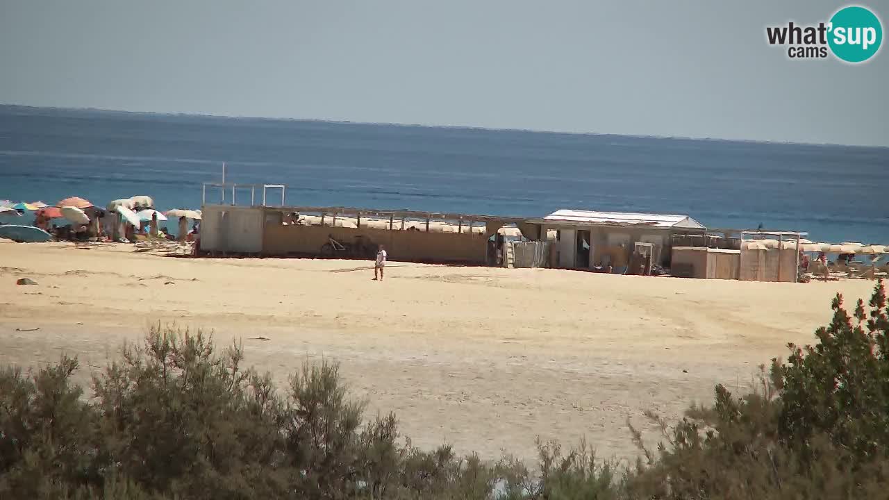 Web kamera Chia – Pogled uživo na plažu Su Giudeu
