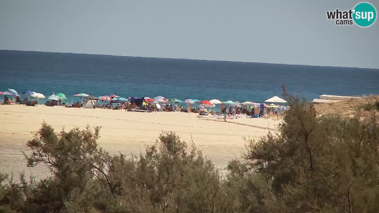 Webcam Chia – Live View of Su Giudeu Beach