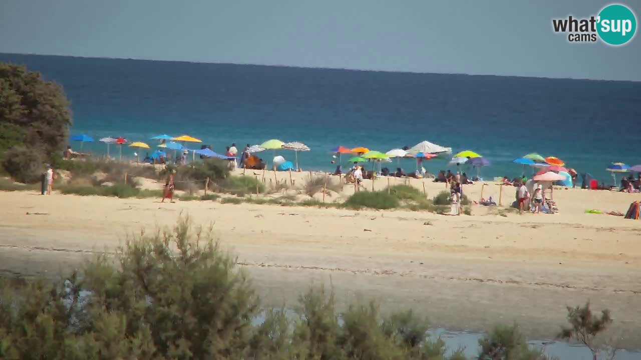 Webcam Chia – Liveblick auf den Strand Su Giudeu