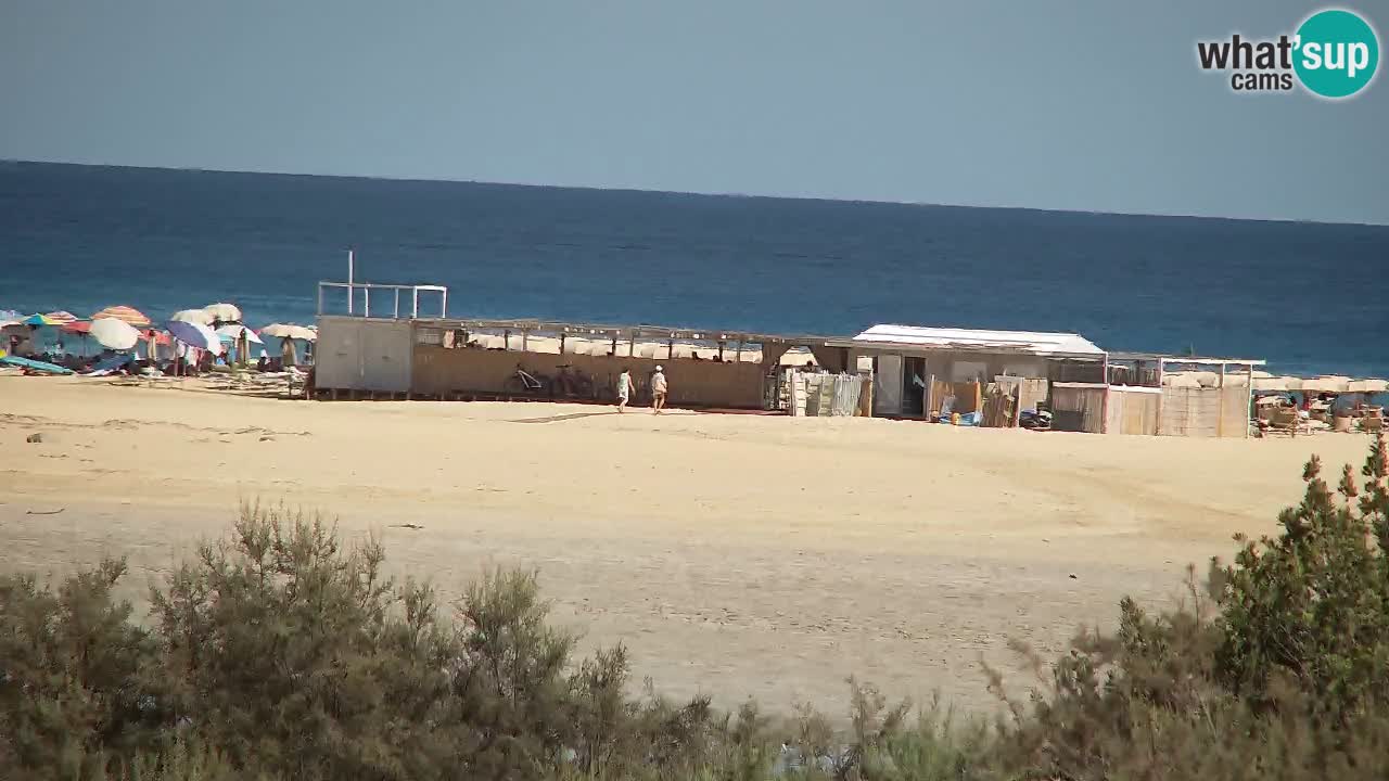 Webcam Chia – Live View of Su Giudeu Beach