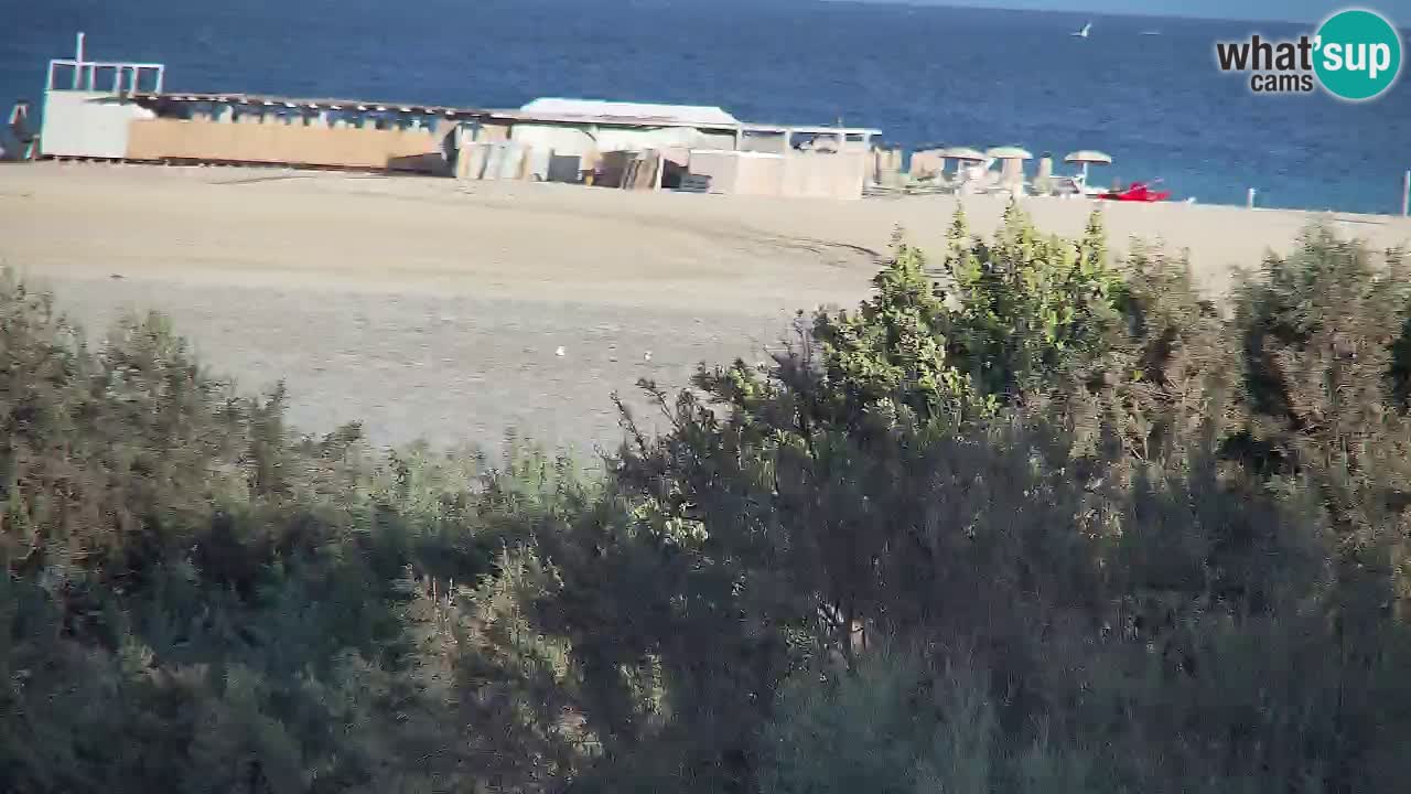 Webcam Chia – Liveblick auf den Strand Su Giudeu