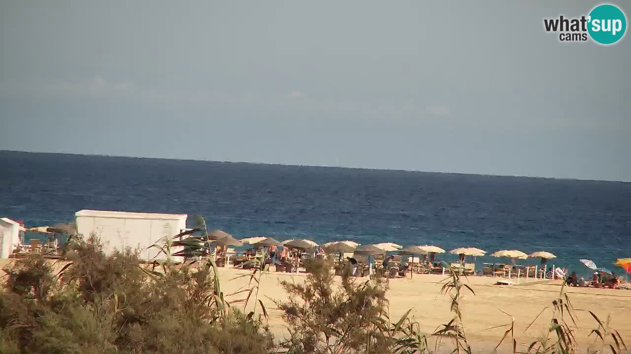 Webcam Chia – Live View of Su Giudeu Beach
