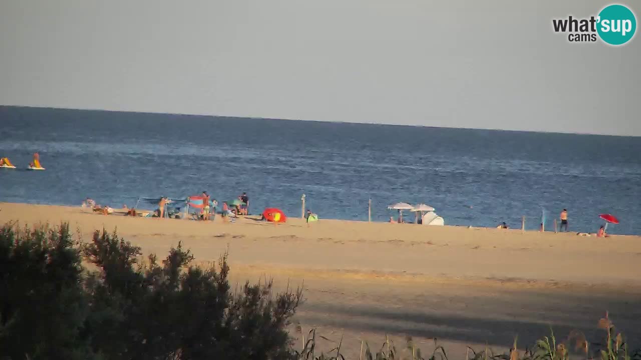 Webcam Chia – Spiaggia Su Giudeu in diretta