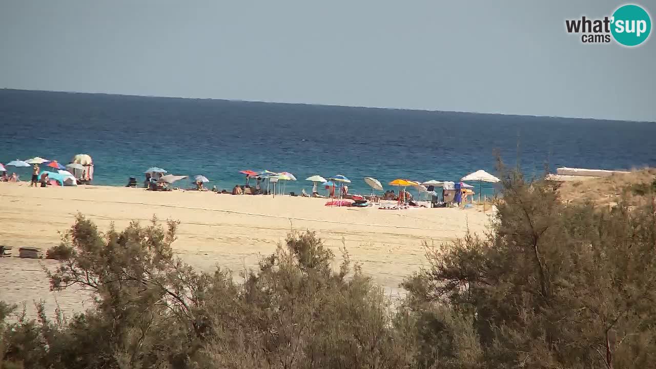 Webcam Chia – Liveblick auf den Strand Su Giudeu