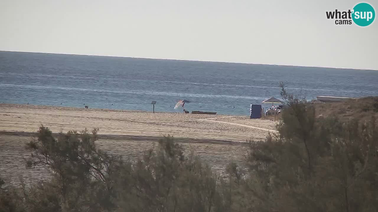Webcam Chia – Vista en directo de la playa Su Giudeu
