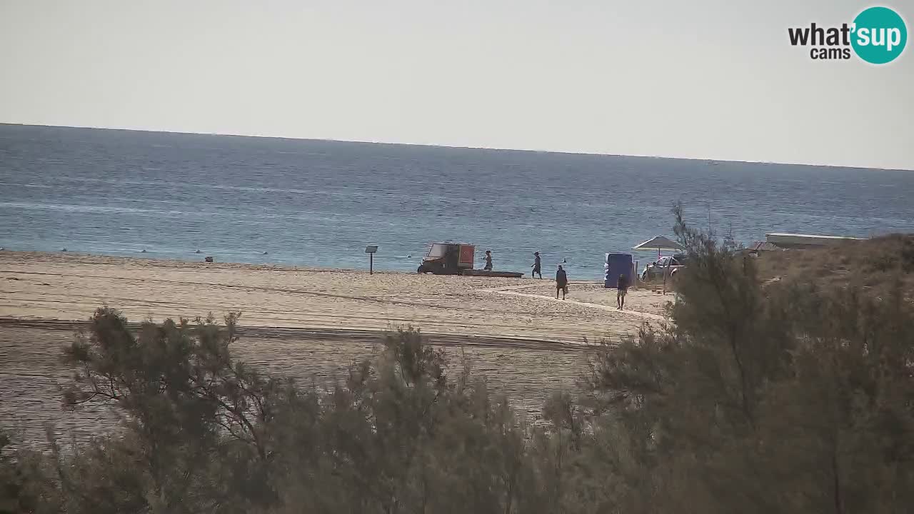 Webcam Chia – Vista en directo de la playa Su Giudeu