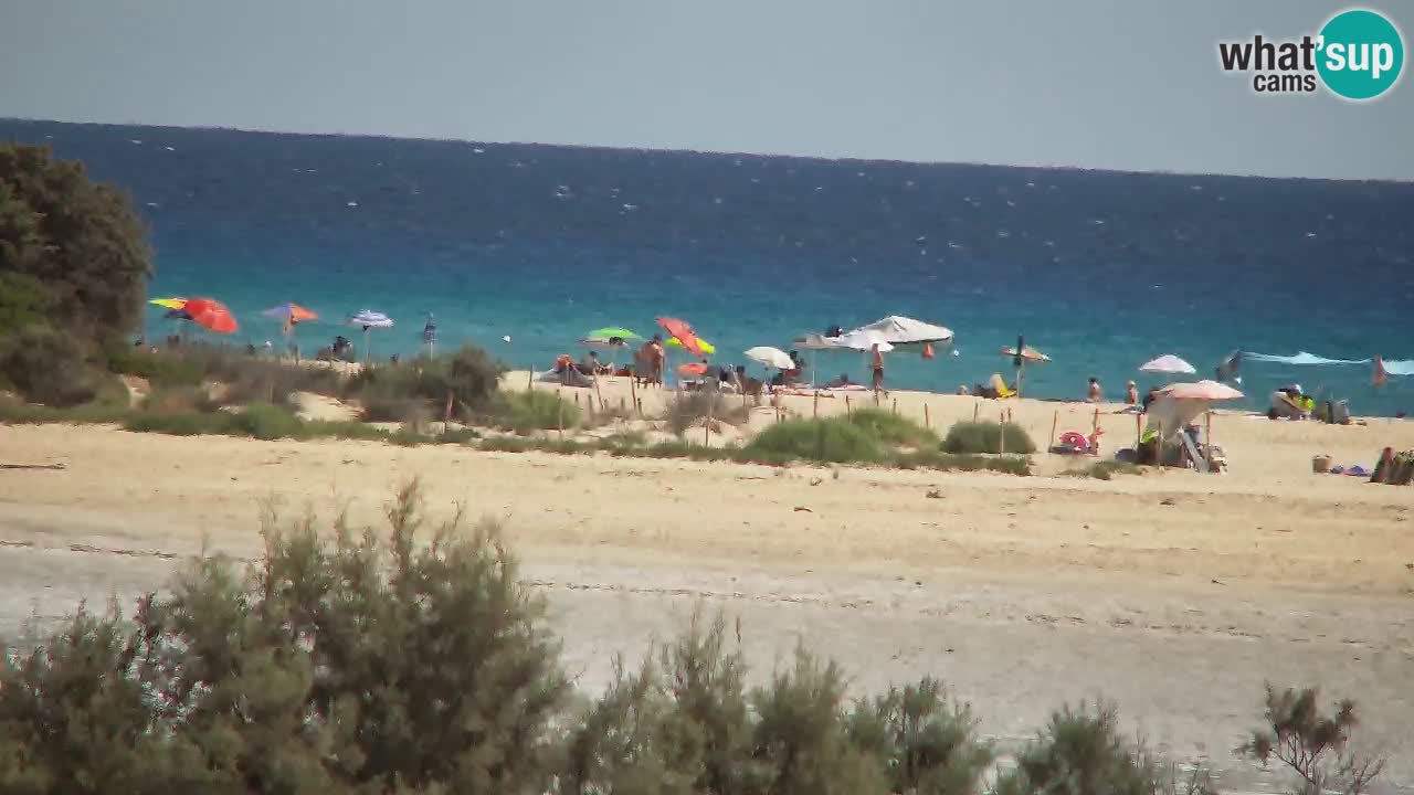 Web kamera Chia – Pogled uživo na plažu Su Giudeu