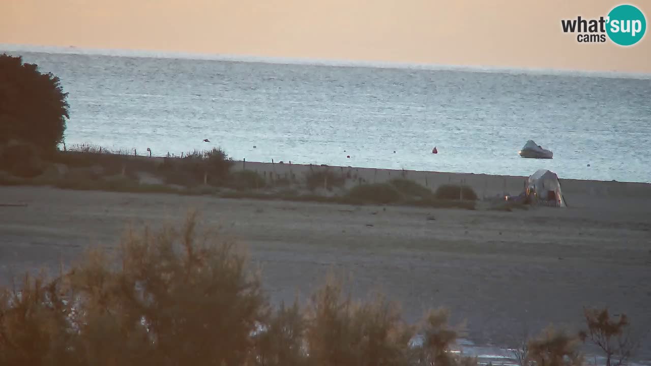 Webcam Chia – Spiaggia Su Giudeu in diretta