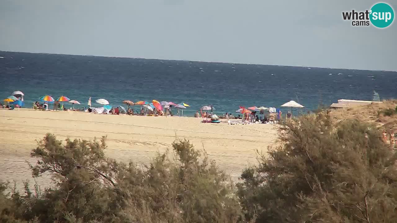 Webcam Chia – Live View of Su Giudeu Beach