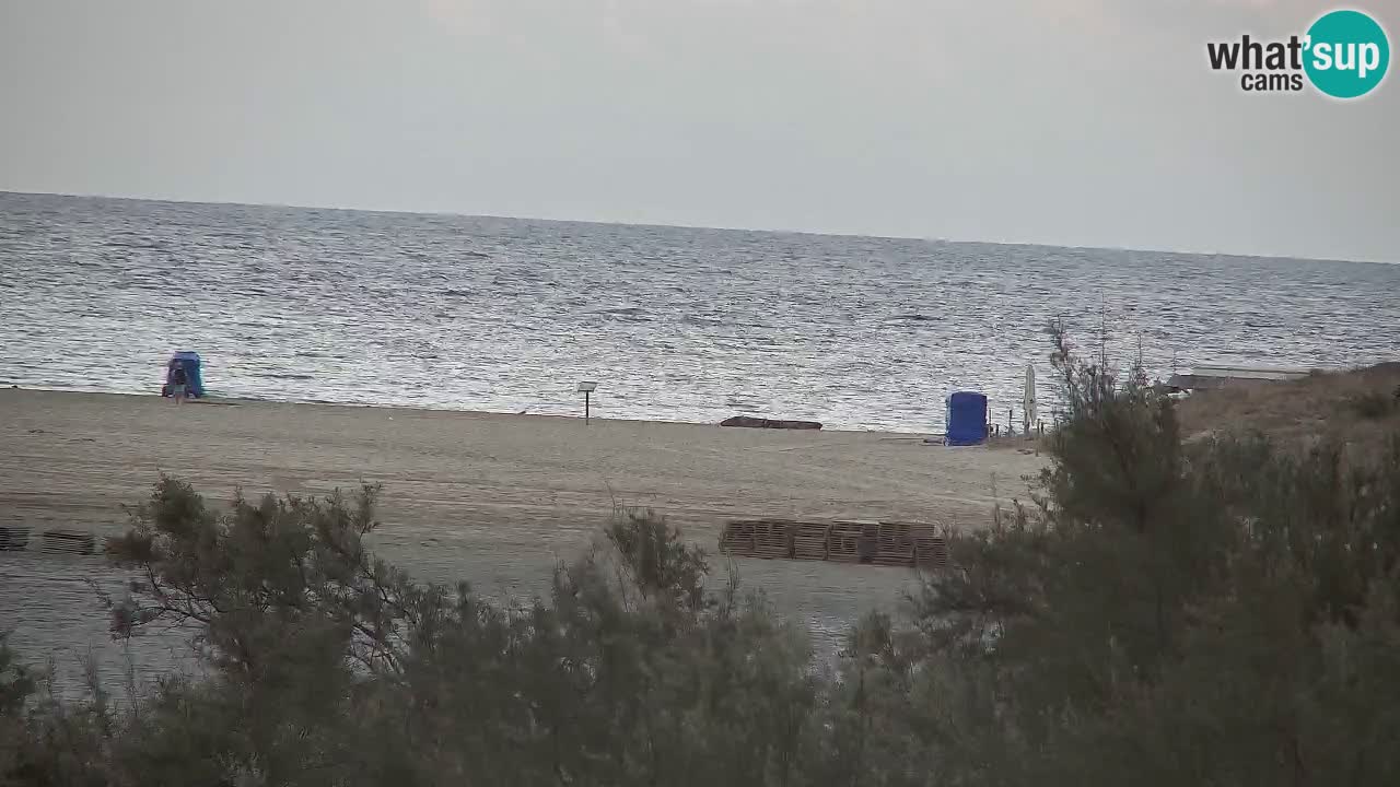 Webcam Chia – Vista en directo de la playa Su Giudeu
