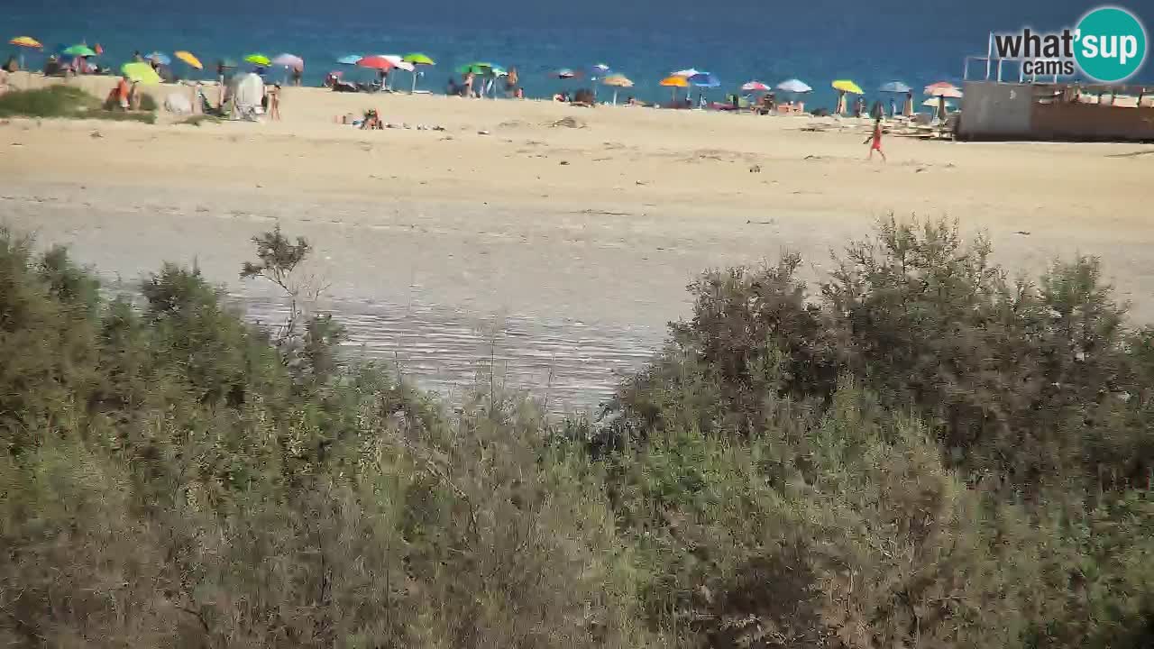 Webcam Chia – Liveblick auf den Strand Su Giudeu
