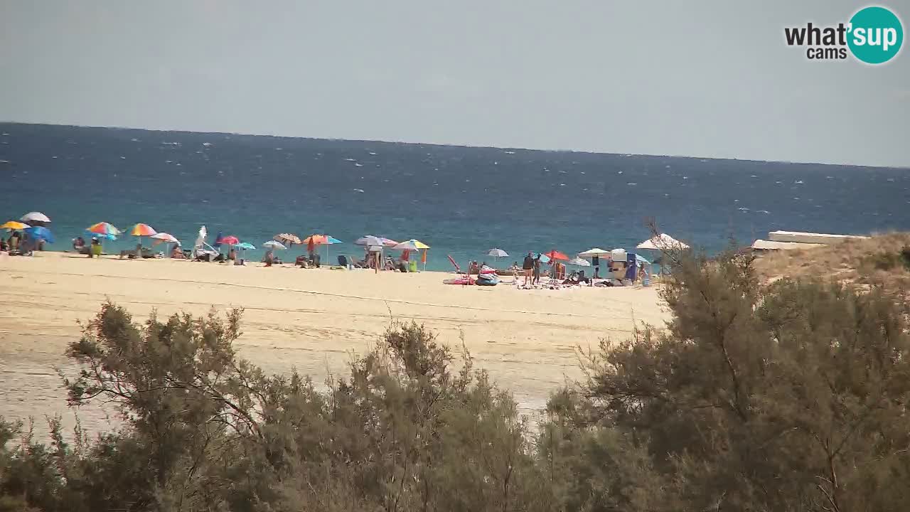 Webcam Chia – Live View of Su Giudeu Beach