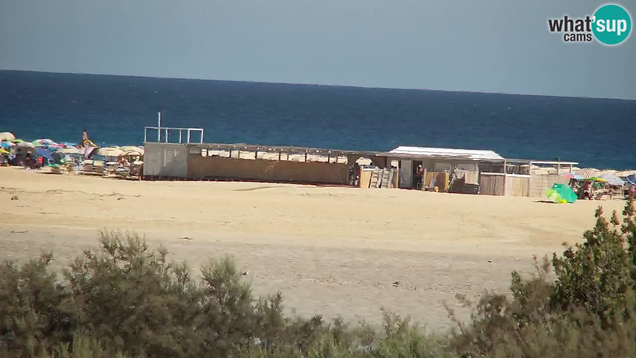 Webcam Chia – Live View of Su Giudeu Beach