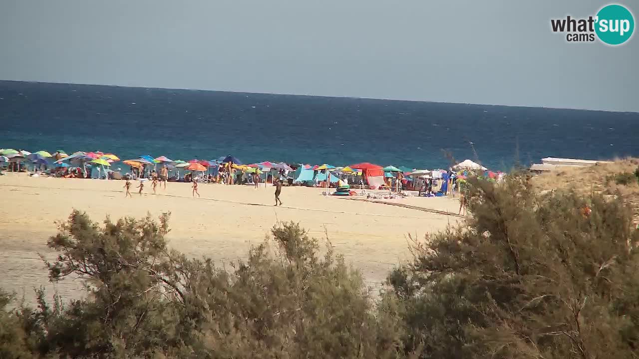 Webcam Chia – Live View of Su Giudeu Beach