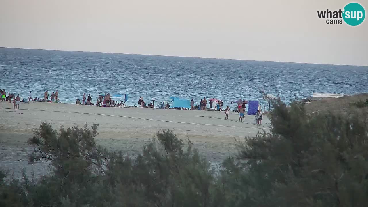 Webcam Chia – Live View of Su Giudeu Beach