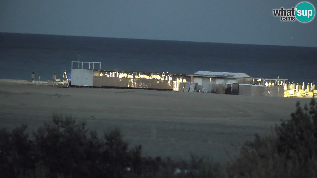 Webcam Chia – Liveblick auf den Strand Su Giudeu