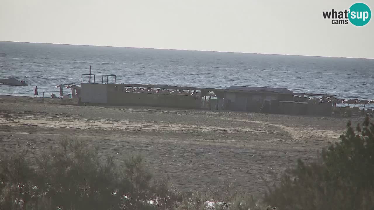 Webcam Chia – Vue en direct de la plage Su Giudeu