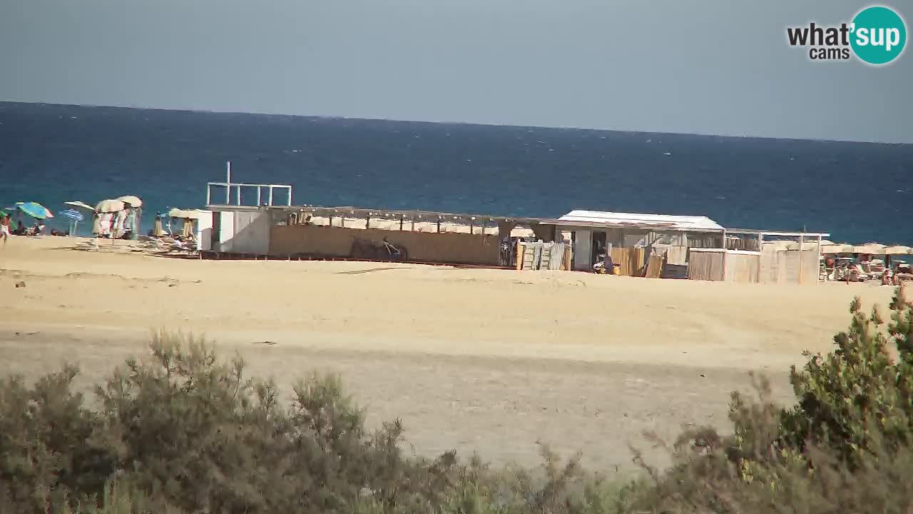 Webcam Chia – Live View of Su Giudeu Beach