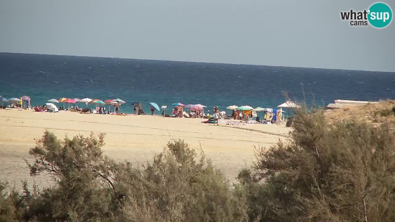 Webcam Chia – Spiaggia Su Giudeu in diretta