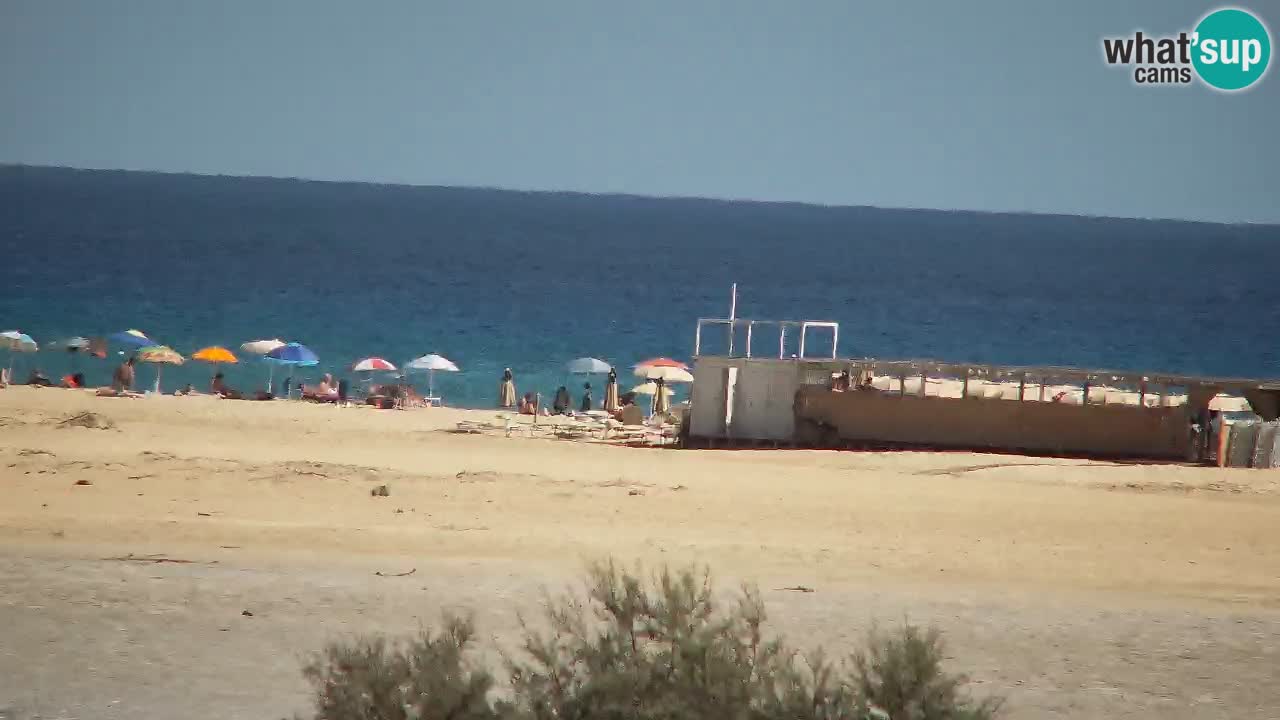 Webcam Chia – Spiaggia Su Giudeu in diretta
