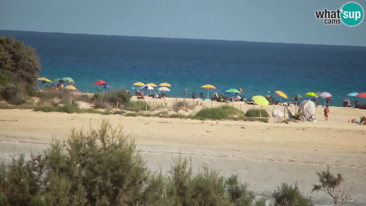 Webcam Chia – Liveblick auf den Strand Su Giudeu