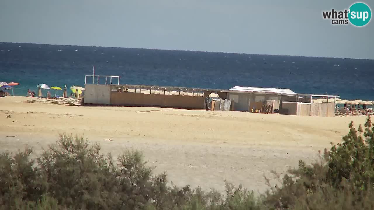 Webcam Chia – Live View of Su Giudeu Beach