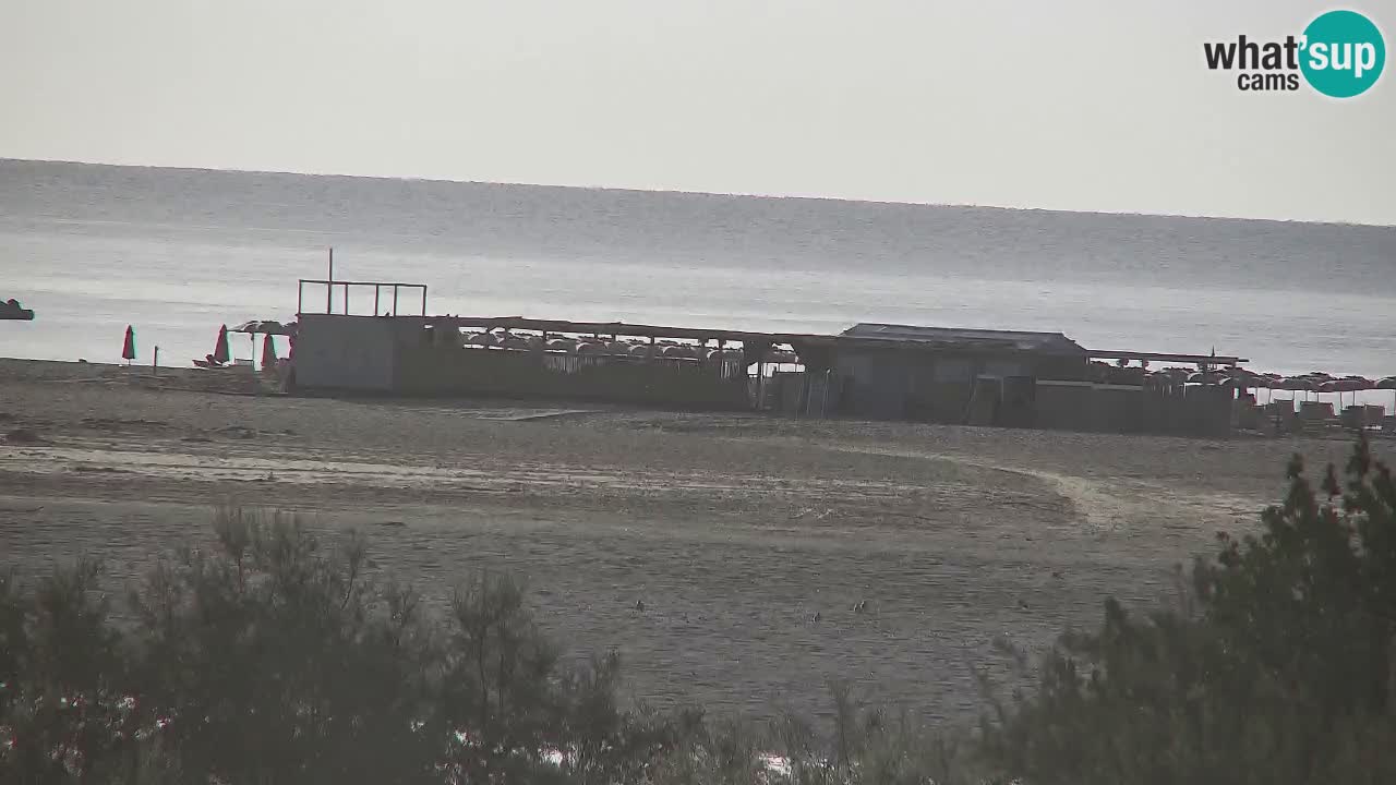 Webcam Chia – Vista en directo de la playa Su Giudeu