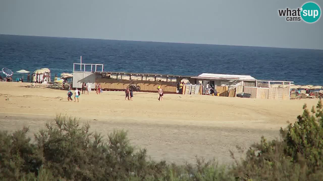Webcam Chia – Spiaggia Su Giudeu in diretta