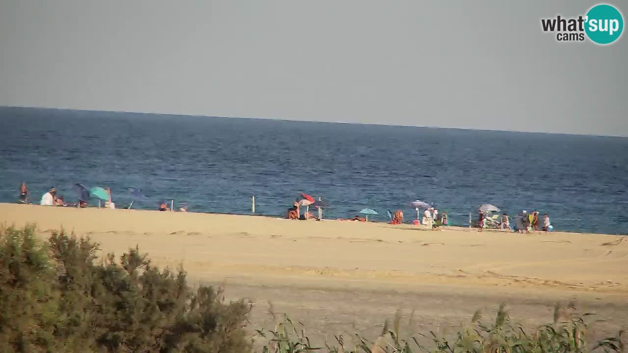 Webcam Chia – Spiaggia Su Giudeu in diretta
