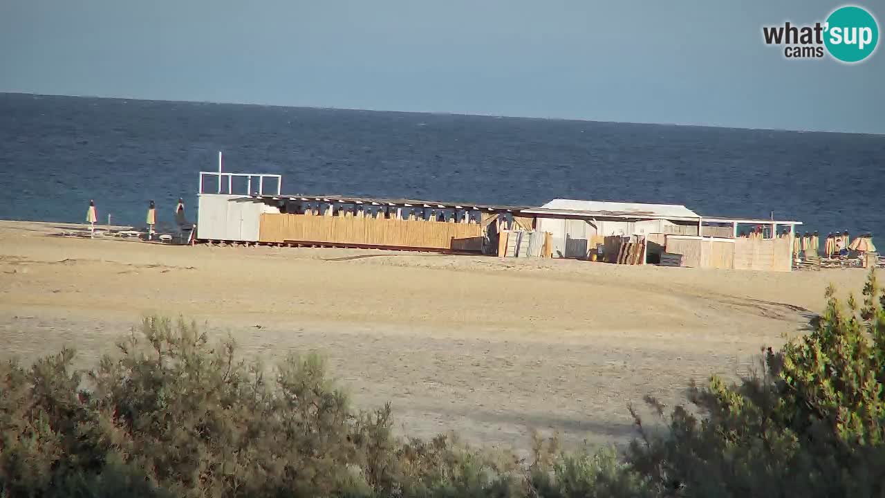 Webcam Chia – Liveblick auf den Strand Su Giudeu