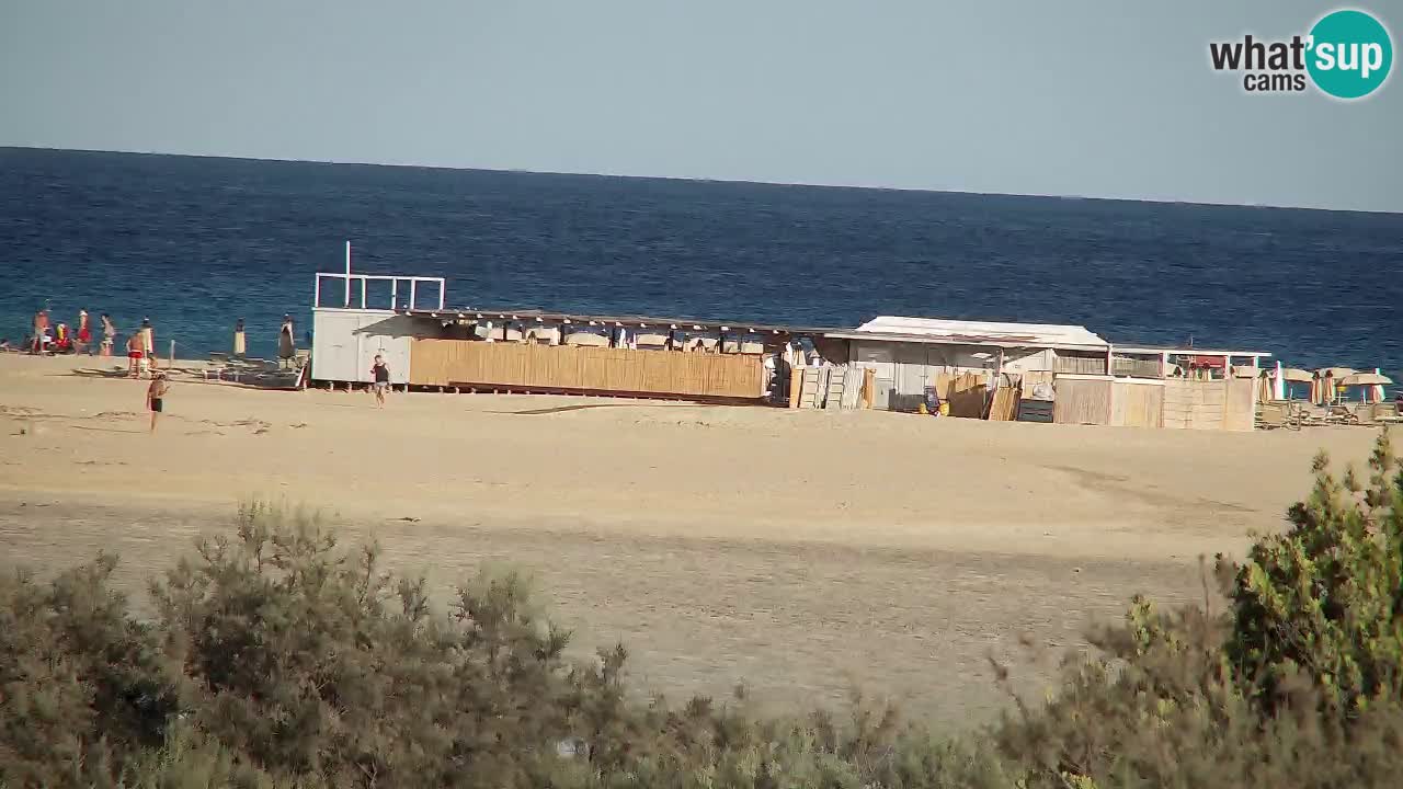 Webcam Chia – Spiaggia Su Giudeu in diretta