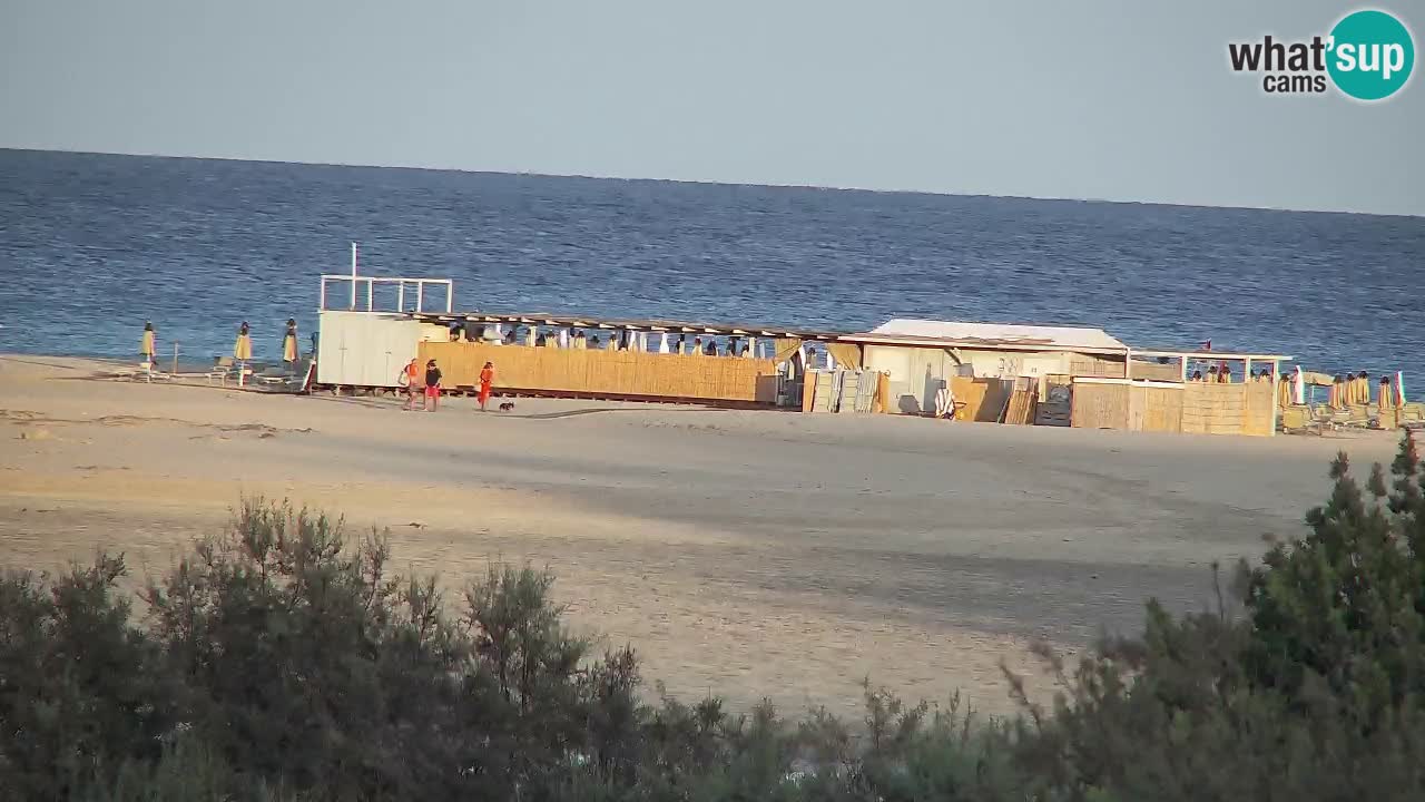 Webcam Chia – Live View of Su Giudeu Beach