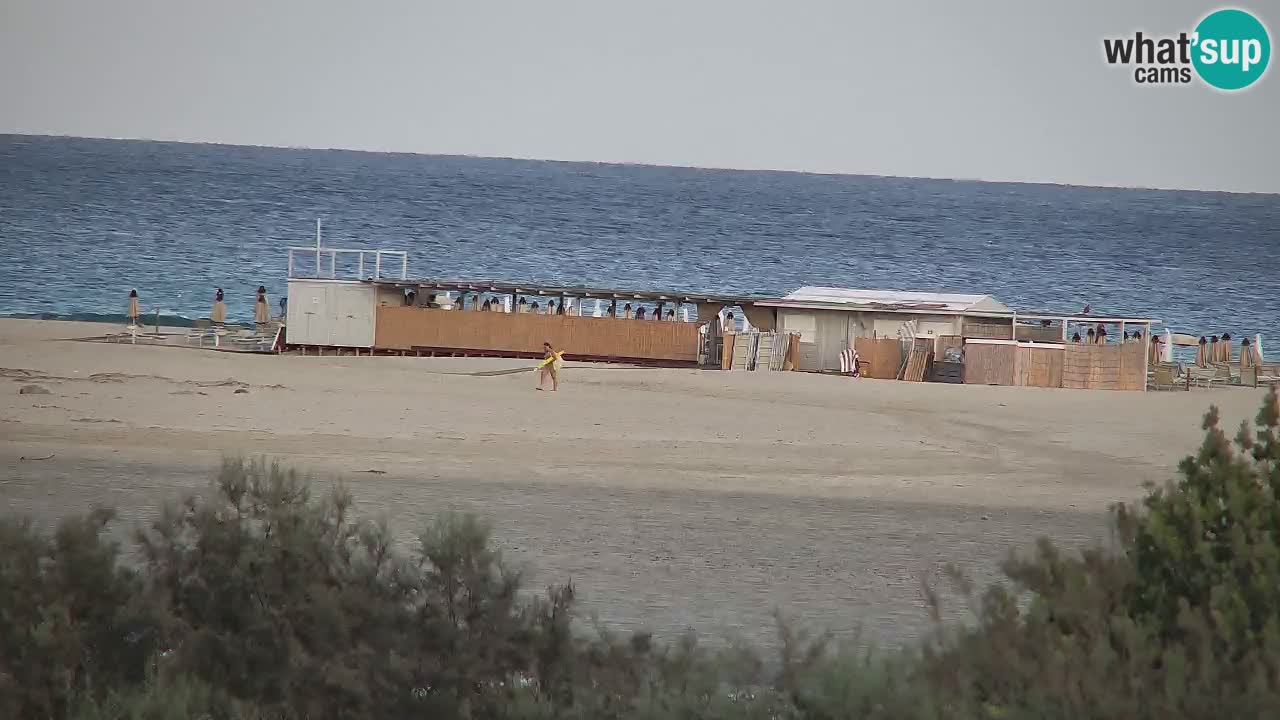Webcam Chia – Live View of Su Giudeu Beach