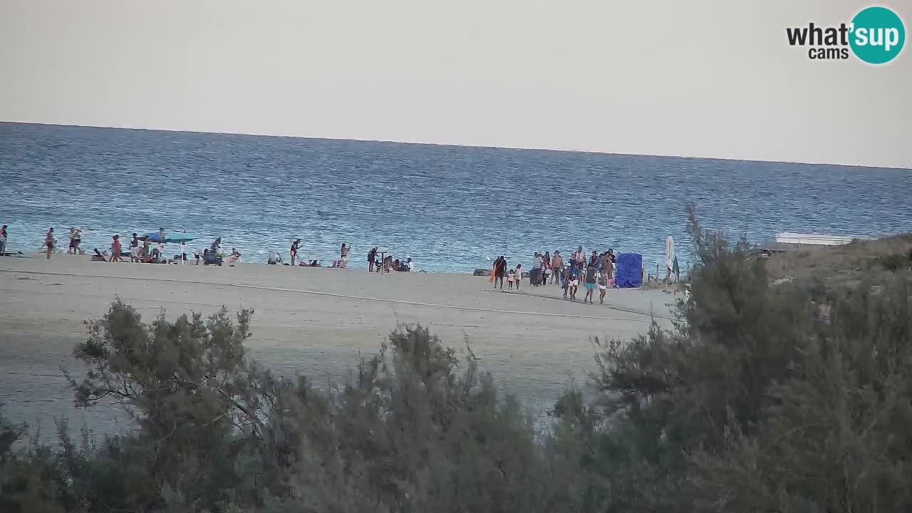 Webcam Chia – Spiaggia Su Giudeu in diretta