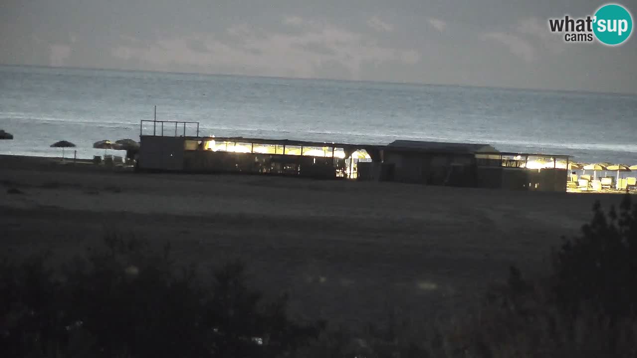Webcam Chia – Live View of Su Giudeu Beach
