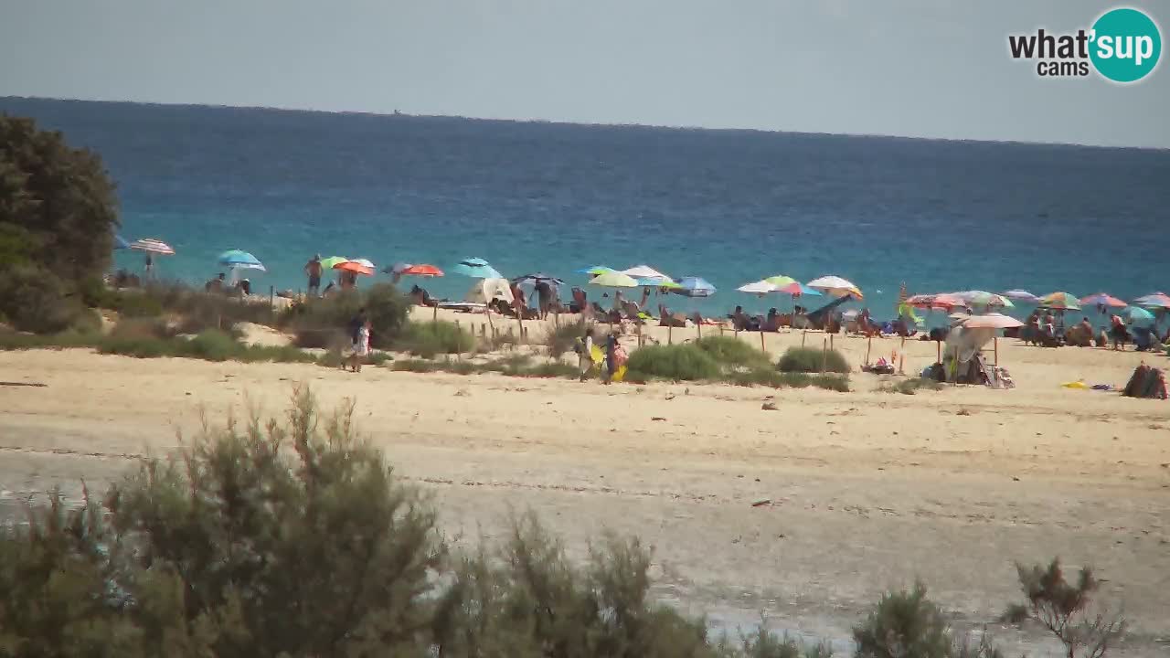 Webcam Chia – Spiaggia Su Giudeu in diretta