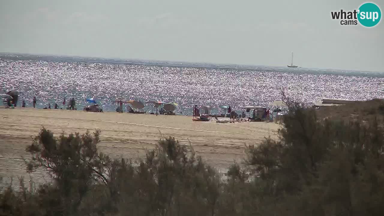 Webcam Chia – Live View of Su Giudeu Beach